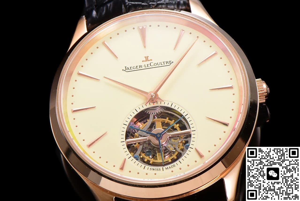 RMS Factory Jaeger-LeCoultre Ultra-Thin Master Q1682411 Tourbillon 1:1 Best Edition Replica Watch