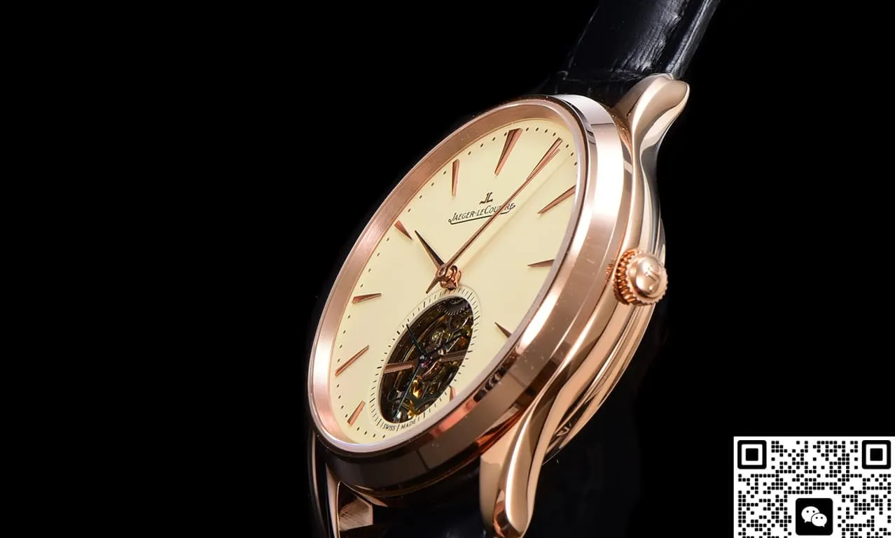 RMS Factory Jaeger-LeCoultre Ultra-Thin Master Q1682411 Tourbillon 1:1 Best Edition Replica Watch