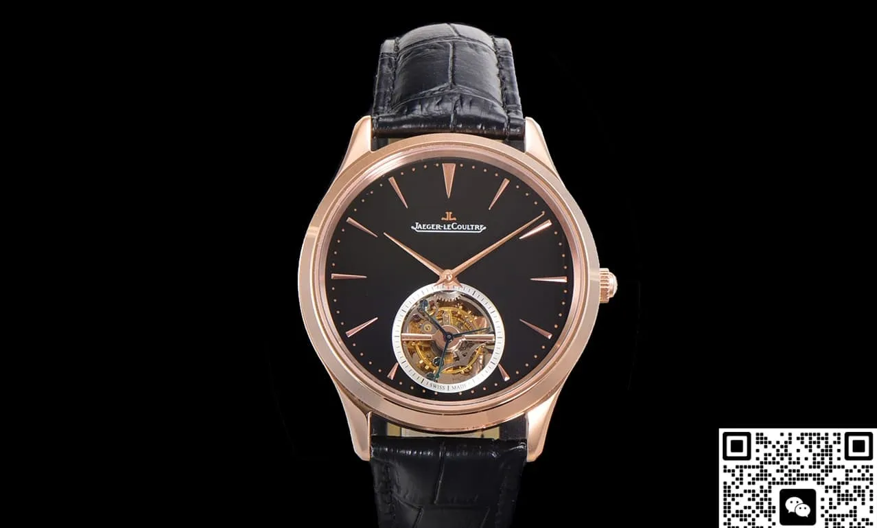 RMS Factory Jaeger-LeCoultre Ultra-Thin Master Q1682412 Tourbillon 1:1 Best Edition Replica Watch