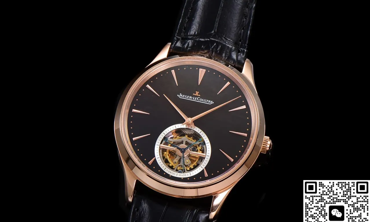RMS Factory Jaeger-LeCoultre Ultra-Thin Master Q1682412 Tourbillon 1:1 Best Edition Replica Watch