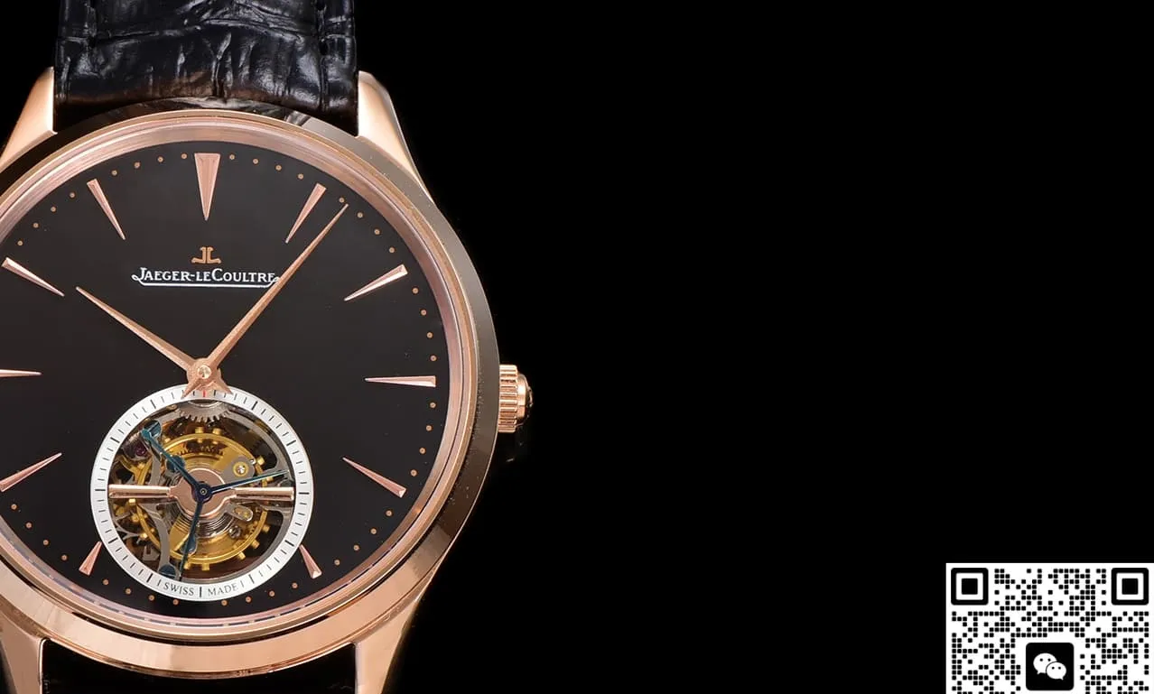 RMS Factory Jaeger-LeCoultre Ultra-Thin Master Q1682412 Tourbillon 1:1 Best Edition Replica Watch