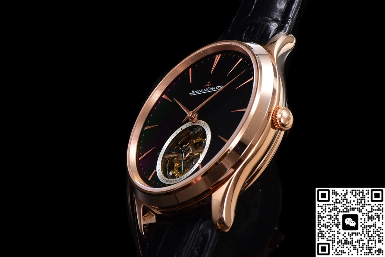 RMS Factory Jaeger-LeCoultre Ultra-Thin Master Q1682412 Tourbillon 1:1 Best Edition Replica Watch