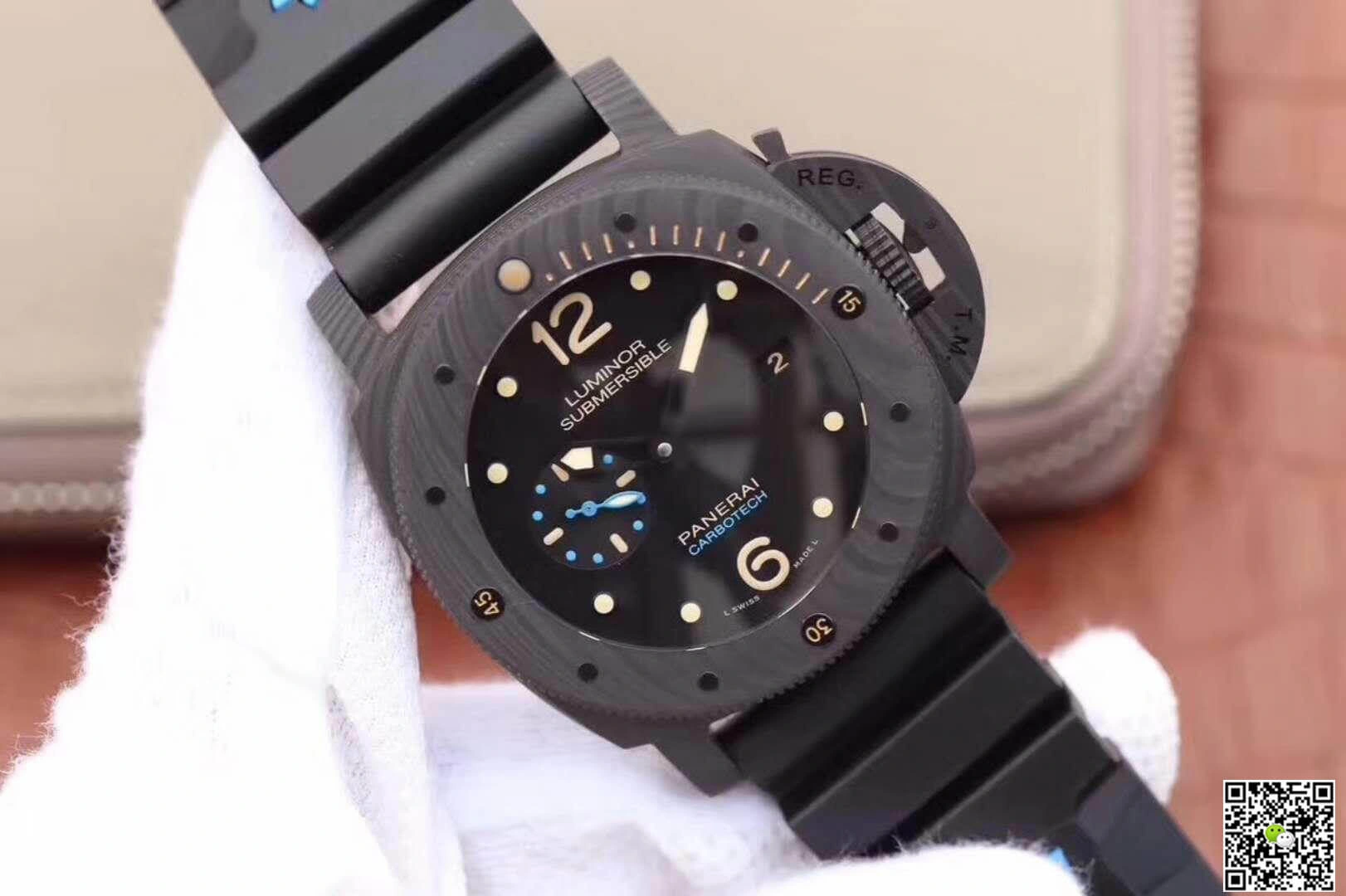 Panerai Submersible PAM616 VS Factory 1:1 Best Edition Replica Watch Swiss ETA P9000
