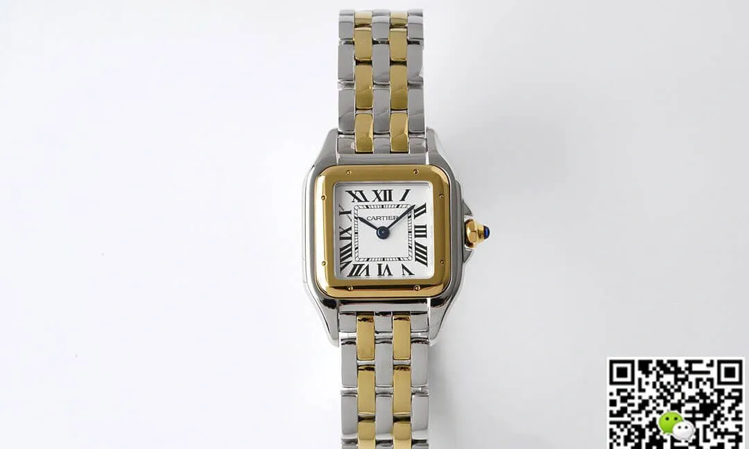 Panthere De Cartier W2PN0006 22MM BV Factory 1:1 Best Edition Replica Watch White Dial