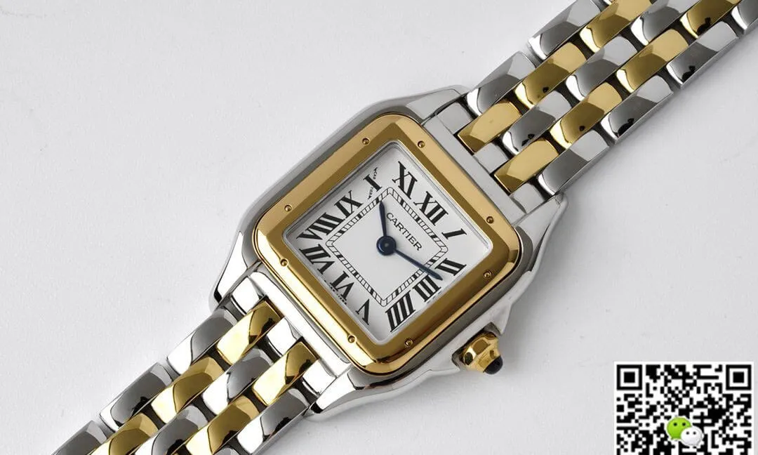 Panthere De Cartier W2PN0006 22MM BV Factory 1:1 Best Edition Replica Watch White Dial