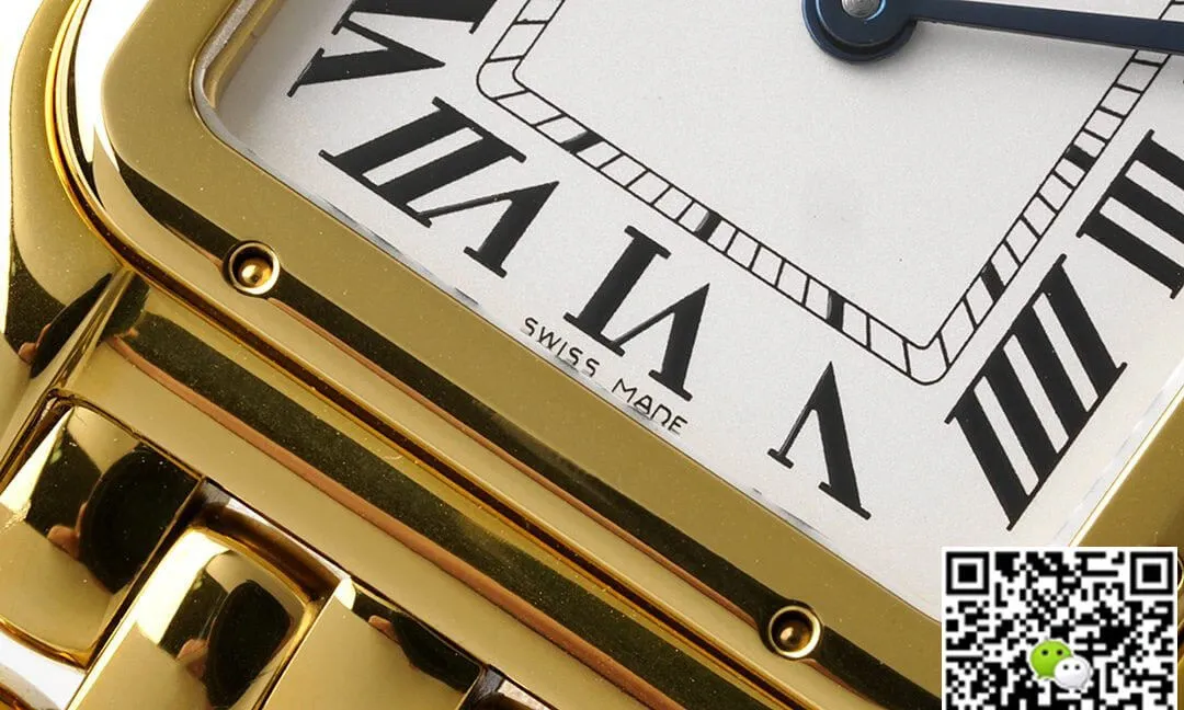 Panthere De Cartier WGPN0009 27MM BV Factory 1:1 Best Edition Replica Watch Gold Strap