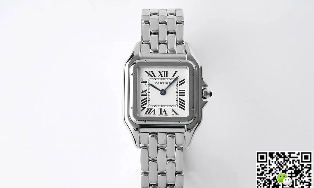 Panthere De Cartier WSPN0007 27MM BV Factory 1:1 Best Edition Replica Watch White Dial