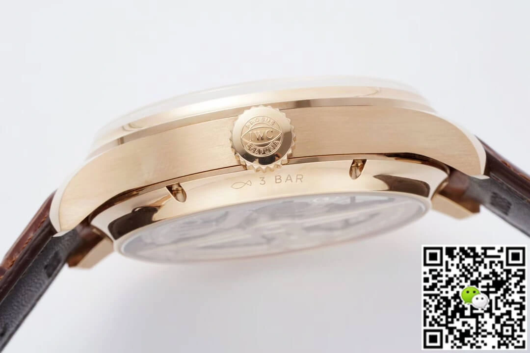 IWC Portuguese Perpetual Calendar IW503302 APS Factory 1:1 Best Edition Replica Watch Brown Strap