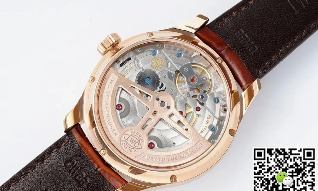 IWC Portuguese Perpetual Calendar IW503302 APS Factory 1:1 Best Edition Replica Watch Brown Strap
