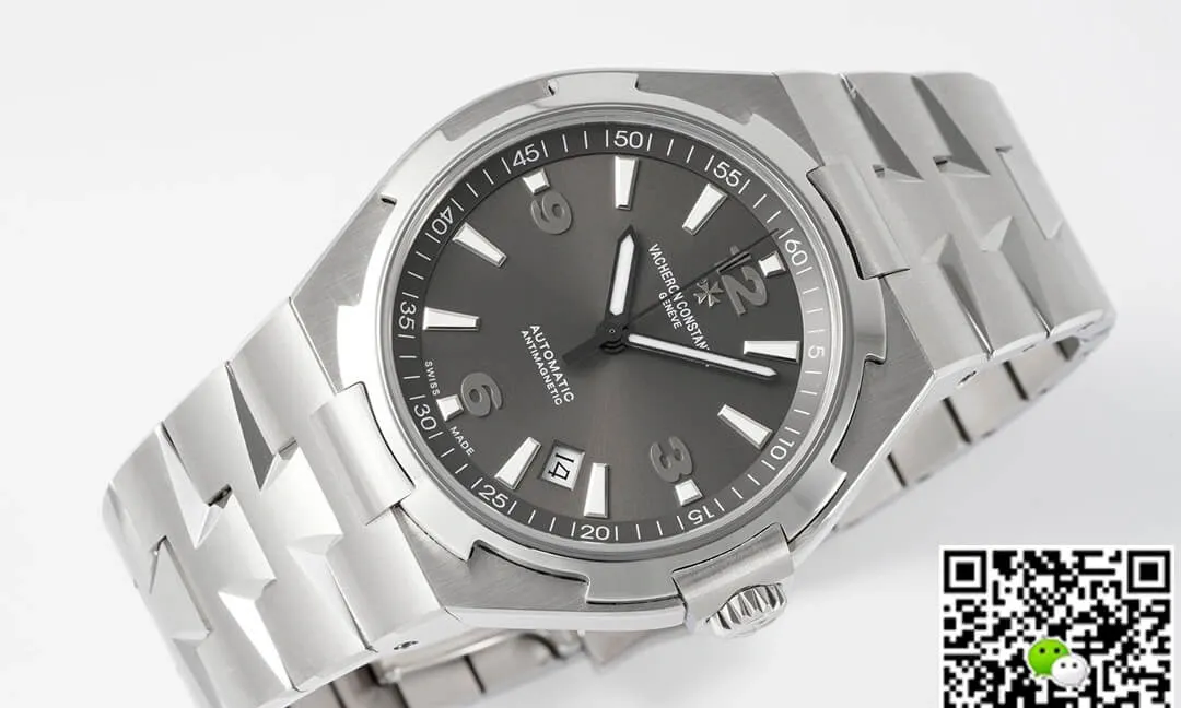Vacheron Constantin Overseas 47040 PPF Factory 1:1 Best Edition Replica Watch Gray Dial Stainless Steel