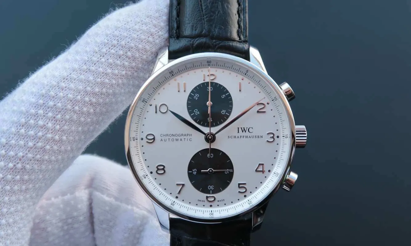 IWC Portugieser IWC371411 ZF Factory 1:1 Best Edition Replica Watch V7 Stainless Steel Bezel