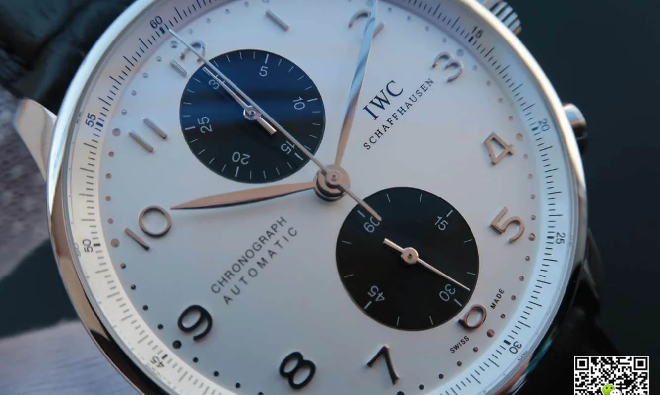 IWC Portugieser IWC371411 ZF Factory 1:1 Best Edition Replica Watch V7 Stainless Steel Bezel