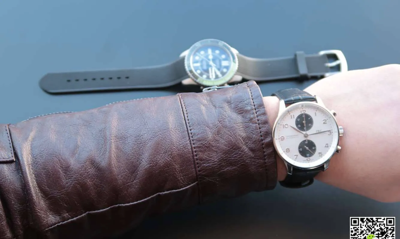 IWC Portugieser IWC371411 ZF Factory 1:1 Best Edition Replica Watch V7 Stainless Steel Bezel