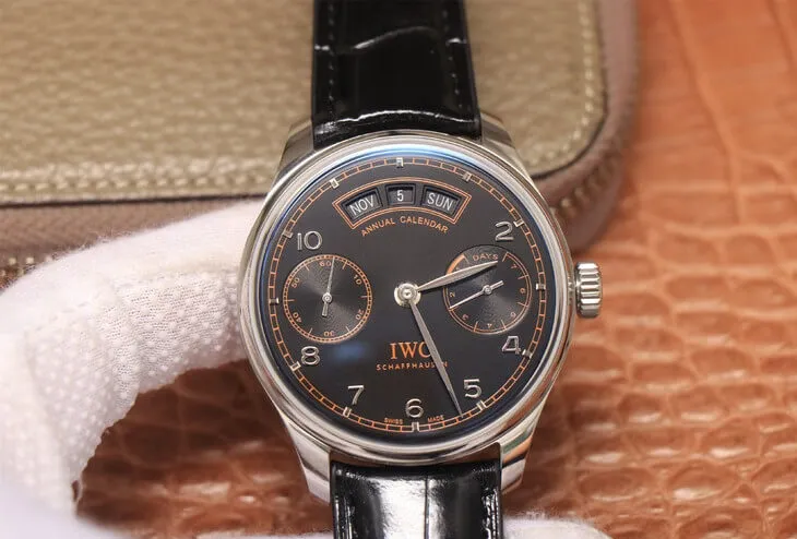IWC Portugieser Pisa Version YL Factory 1:1 Best Edition Replica Watch Stainless Steel Bezel