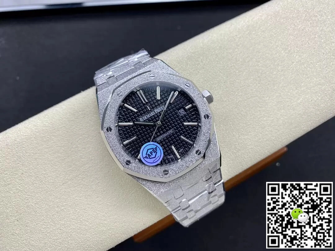 Audemars Piguet Royal Oak 15410 APS Factory 1:1 Best Edition Replica Watch Titanium Black Dial
