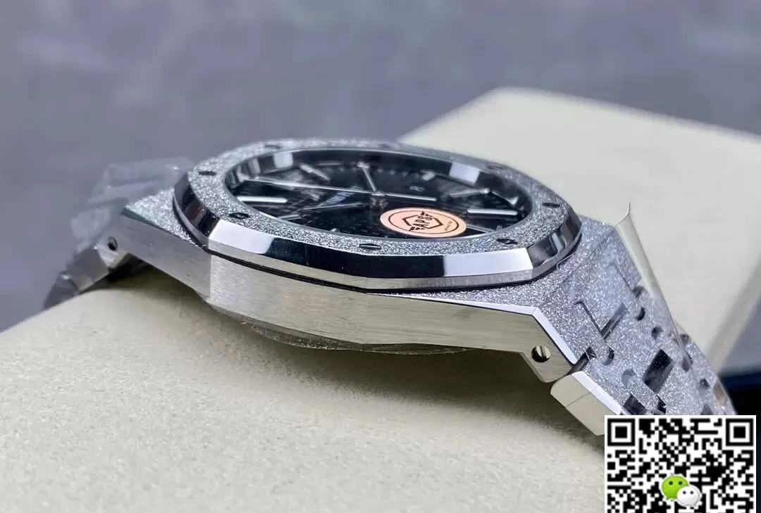 Audemars Piguet Royal Oak 15410 APS Factory 1:1 Best Edition Replica Watch Titanium Black Dial