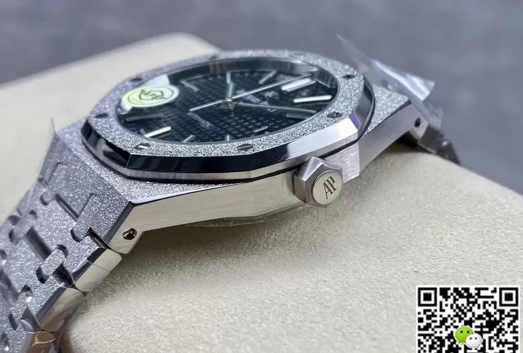 Audemars Piguet Royal Oak 15410 APS Factory 1:1 Best Edition Replica Watch Titanium Black Dial