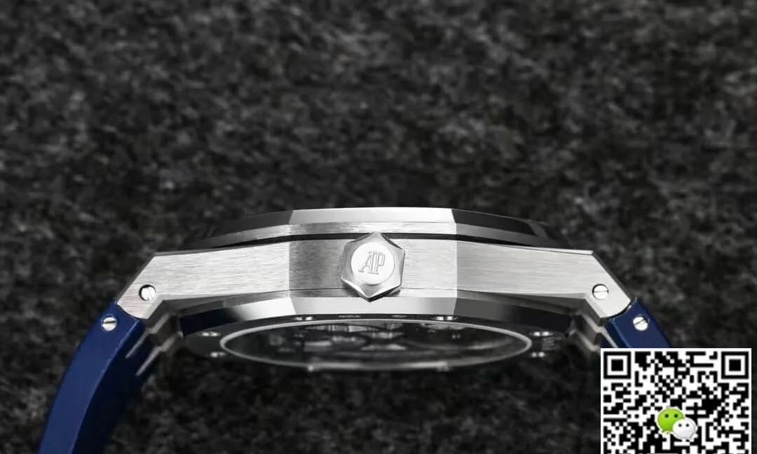 Audemars Piguet Royal Oak Tourbillon R8 Factory 1:1 Best Edition Replica Watch V3 Rubber Strap