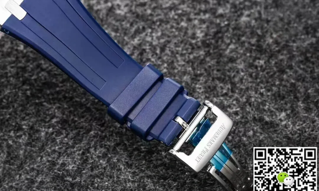 Audemars Piguet Royal Oak Tourbillon R8 Factory 1:1 Best Edition Replica Watch V3 Rubber Strap