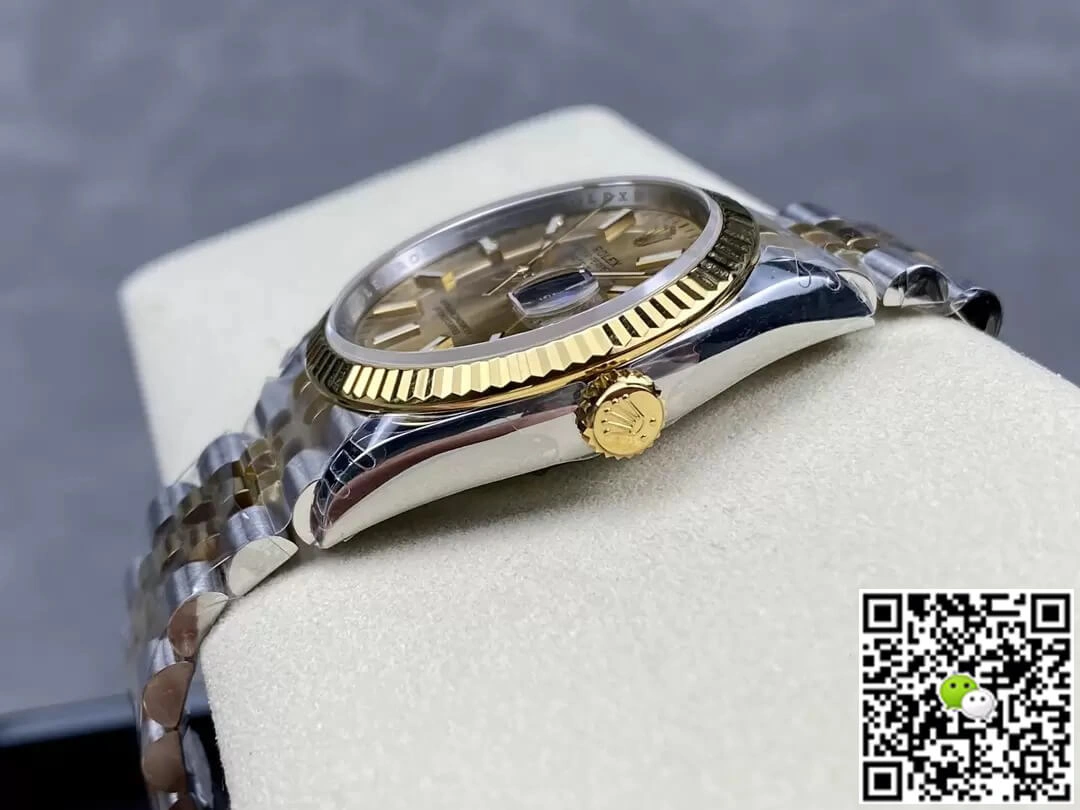 Rolex Datejust M126233-0015 VS Factory 1:1 Best Edition Replica Watch Champagne Dial
