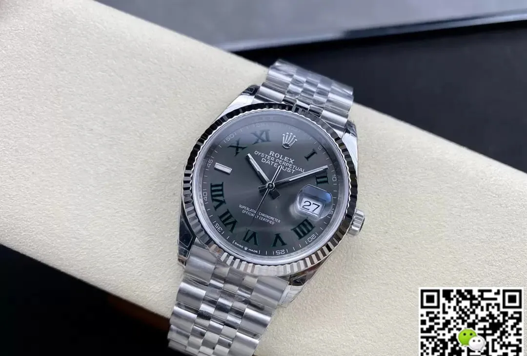 Rolex Datejust M126234-0045 36MM VS Factory 1:1 Best Edition Replica Watch Gray Dial