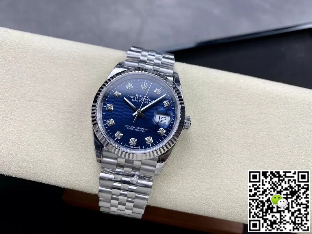 Rolex Datejust M126234-0057 36MM VS Factory 1:1 Best Edition Replica Watch Blue Dial