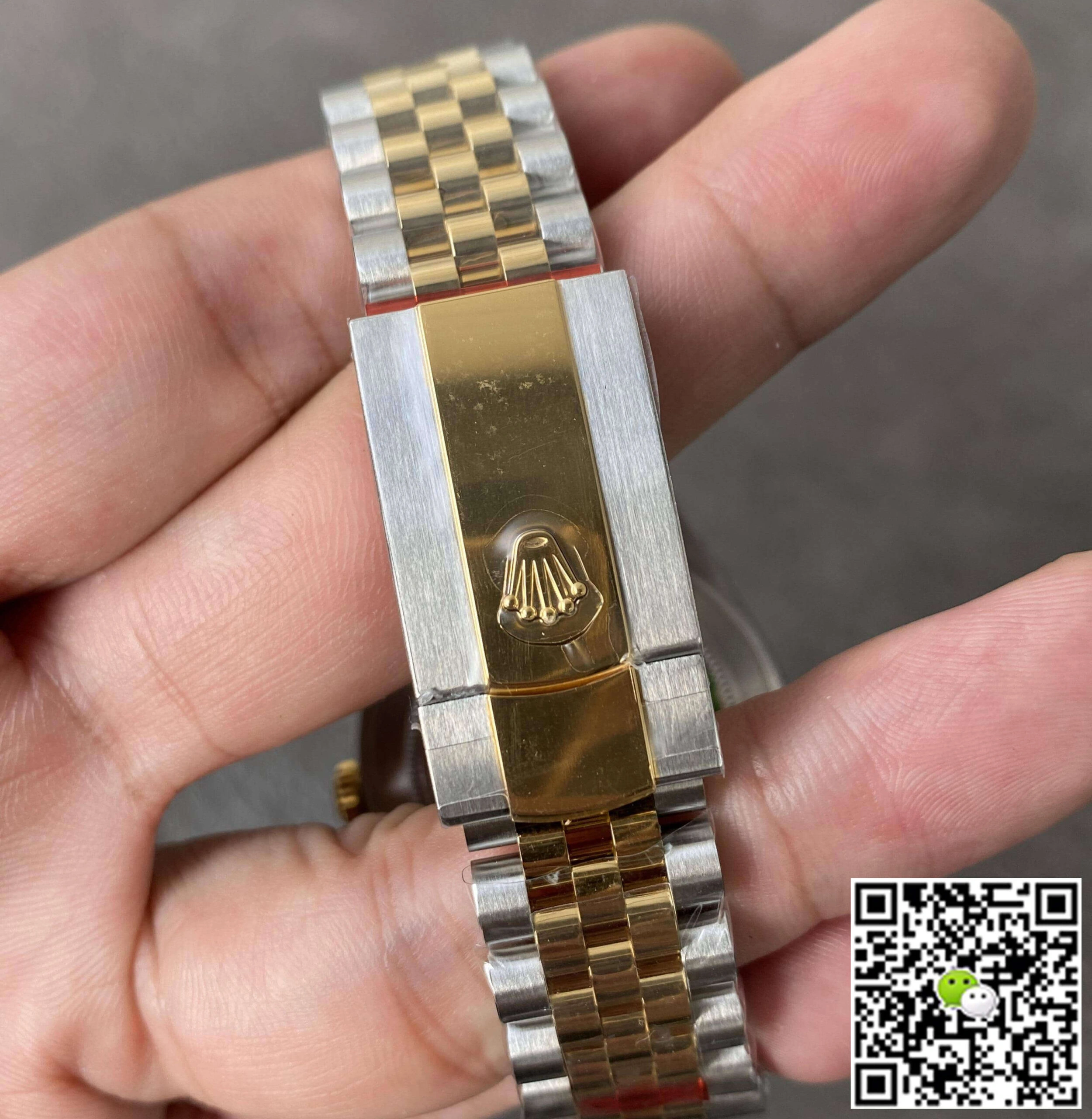 Rolex Datejust M126333-0010 41MM VS Factory 1:1 Best Edition Replica Watch Gold Dial