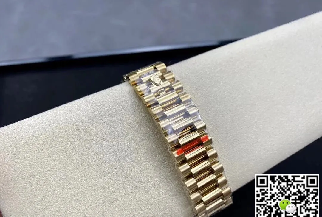 Rolex Day Date M228238-0006 GM Factory 1:1 Best Edition Replica Watch Gold Dial Case