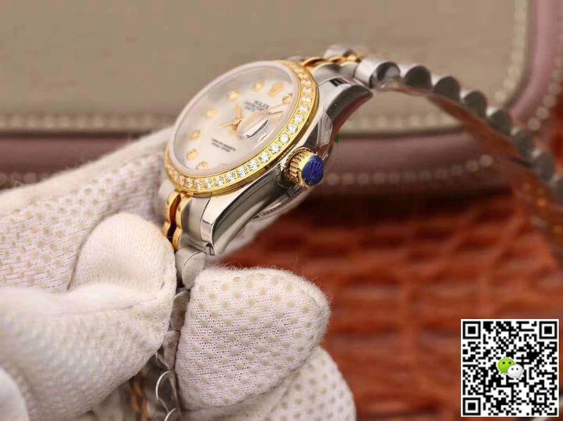 Rolex Lady Datejust M279173-0011 1:1 Best Edition Replica Watch Swiss NH05 Gold Dial