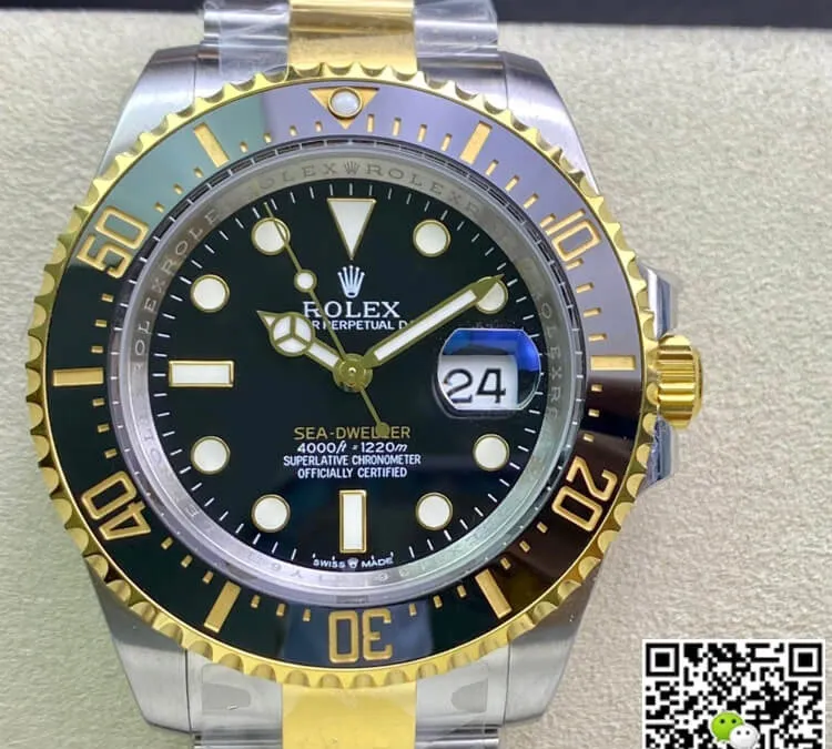 Rolex Sea Dweller M126603-0001 AR Factory 1:1 Best Edition Replica Watch Black Bezel