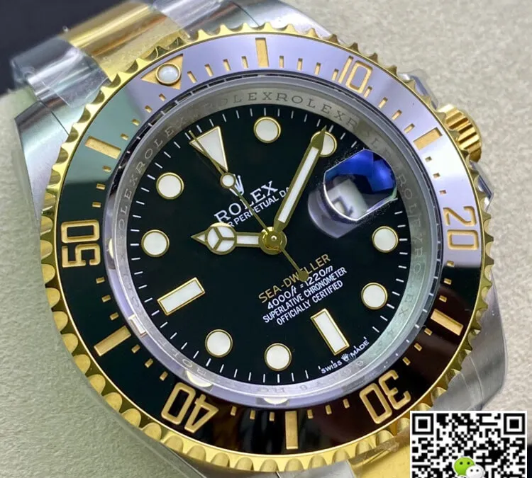 Rolex Sea Dweller M126603-0001 AR Factory 1:1 Best Edition Replica Watch Black Bezel
