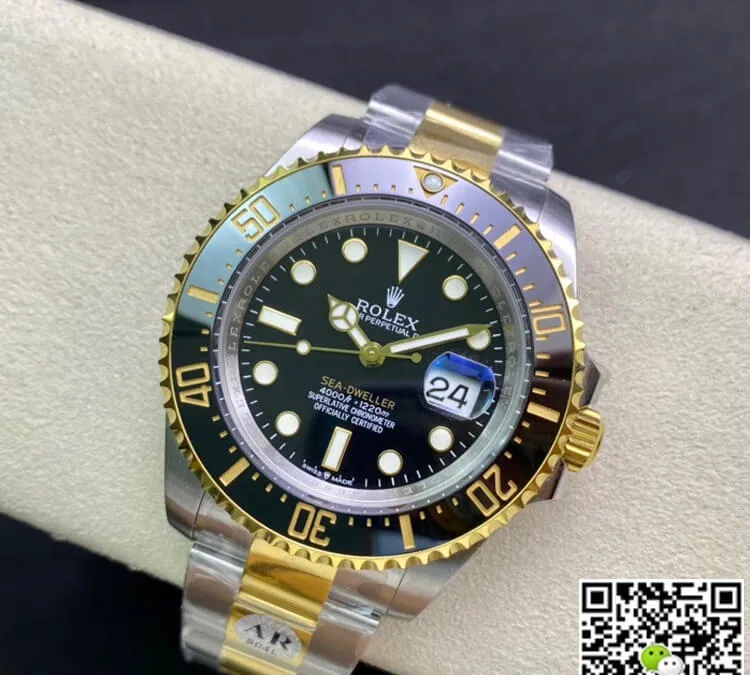Rolex Sea Dweller M126603-0001 AR Factory 1:1 Best Edition Replica Watch Black Bezel