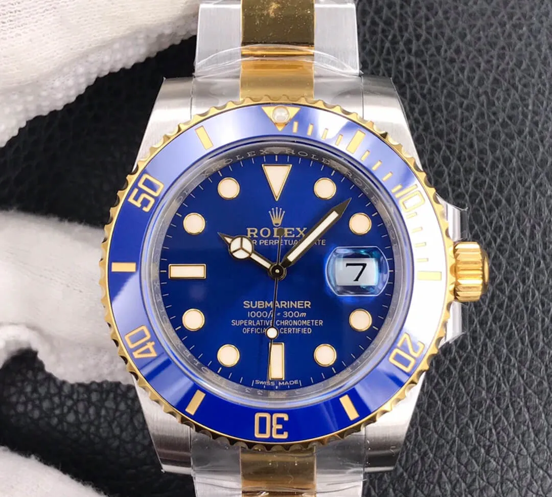 Rolex Submariner 116613LB-97203 VS Factory 1:1 Best Edition Replica Watch Blue Bezel