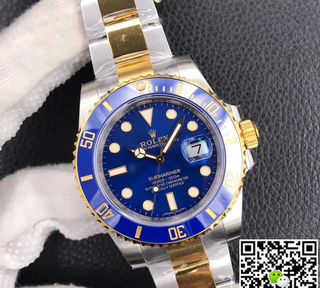 Rolex Submariner 116613LB-97203 VS Factory 1:1 Best Edition Replica Watch Blue Bezel