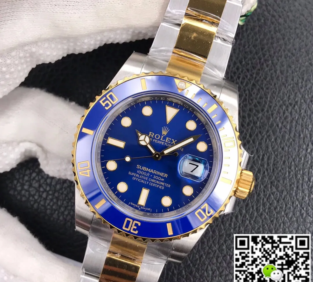 Rolex Submariner 116613LB-97203 VS Factory 1:1 Best Edition Replica Watch Blue Bezel