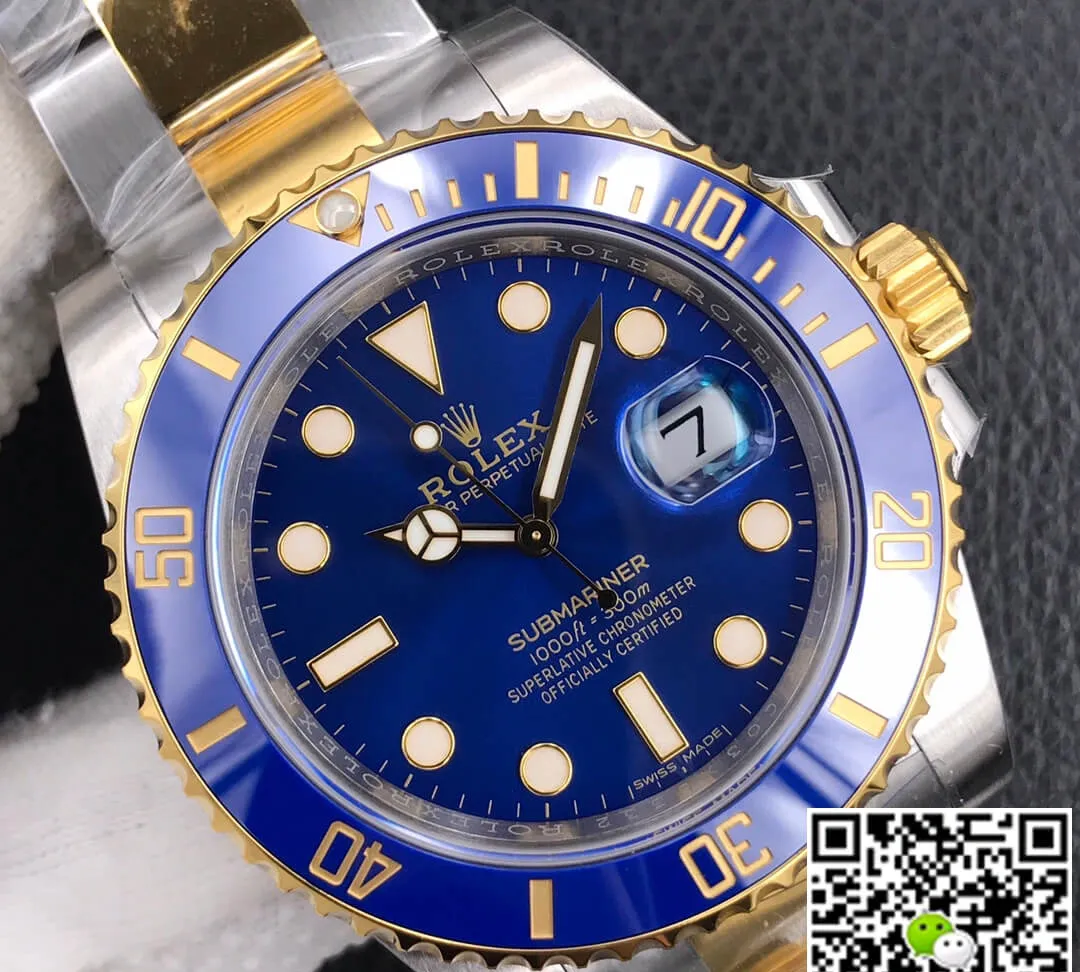 Rolex Submariner 116613LB-97203 VS Factory 1:1 Best Edition Replica Watch Blue Bezel