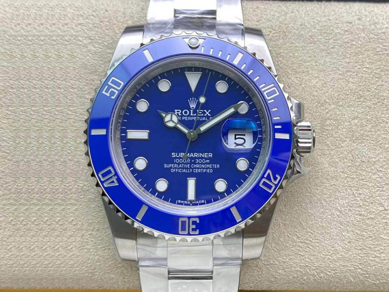 Rolex Submariner 116619LB-97209 VS Factory 1:1 Best Edition Replica Watch Blue Bezel
