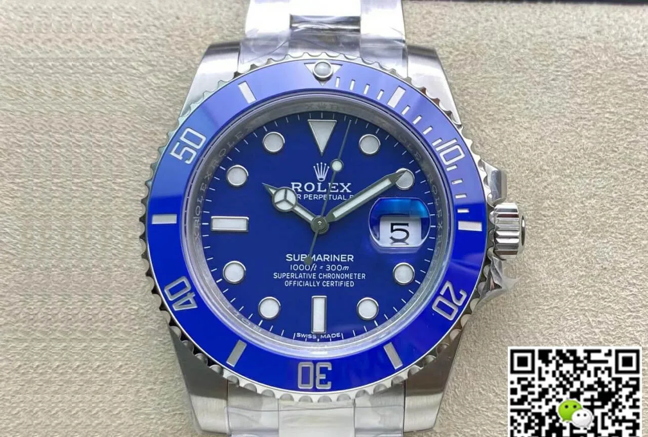 Rolex Submariner 116619LB-97209 VS Factory 1:1 Best Edition Replica Watch Blue Bezel