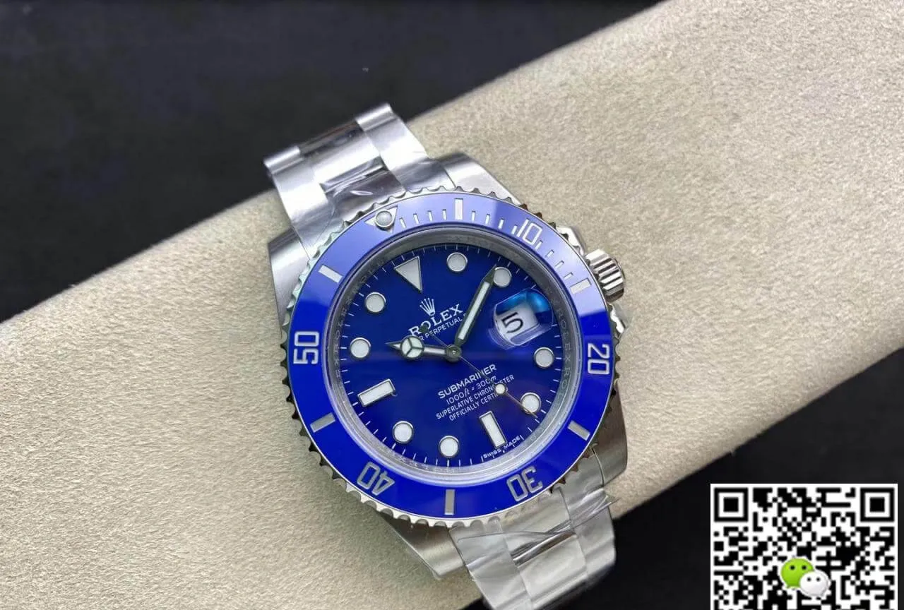 Rolex Submariner 116619LB-97209 VS Factory 1:1 Best Edition Replica Watch Blue Bezel