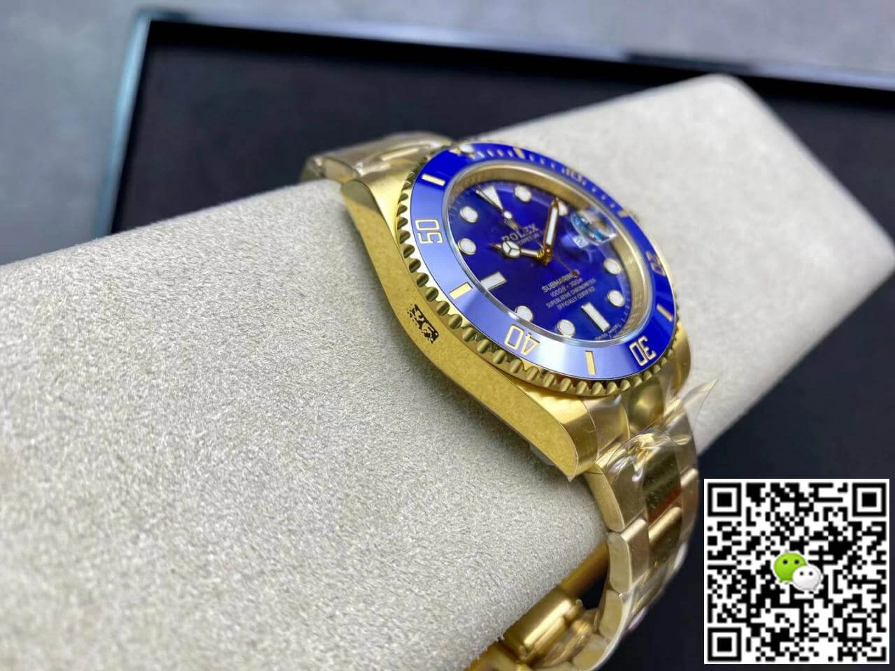 Rolex Submariner M116618LB-0003 VS Factory 1:1 Best Edition Replica Watch Gold Strap