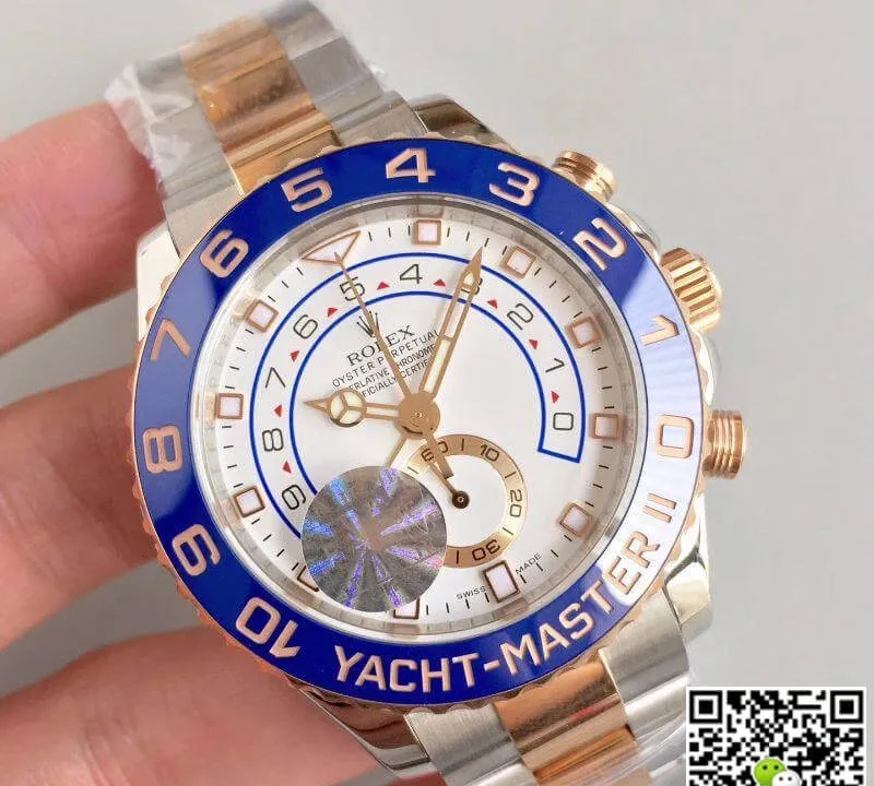 Rolex Yacht-Master II 116681 JF Factory 1:1 Best Edition Replica Watch Swiss ETA7750
