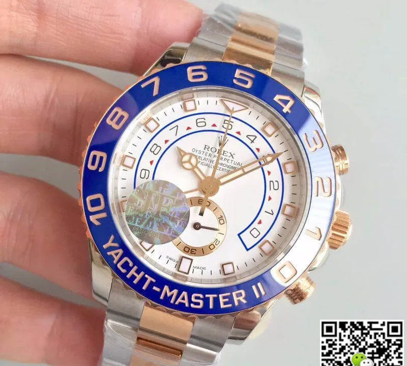 Rolex Yacht-Master II 116681 JF Factory 1:1 Best Edition Replica Watch Swiss ETA7750