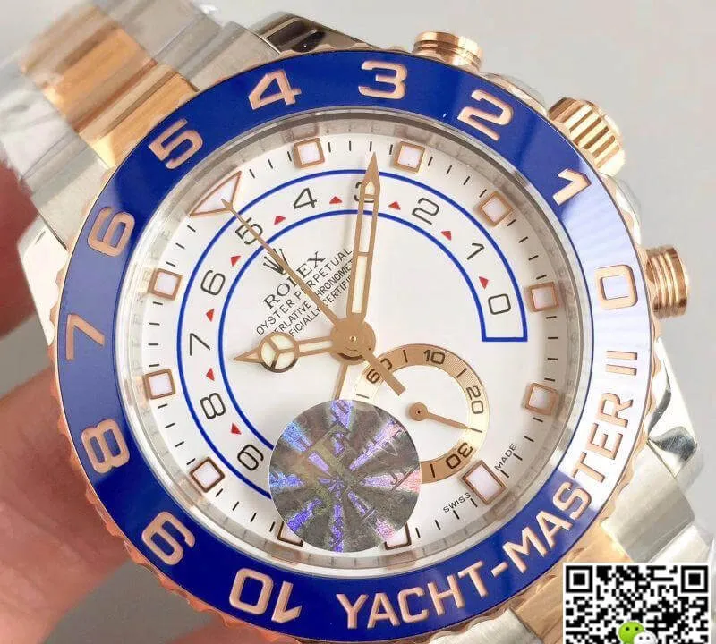 Rolex Yacht-Master II 116681 JF Factory 1:1 Best Edition Replica Watch Swiss ETA7750