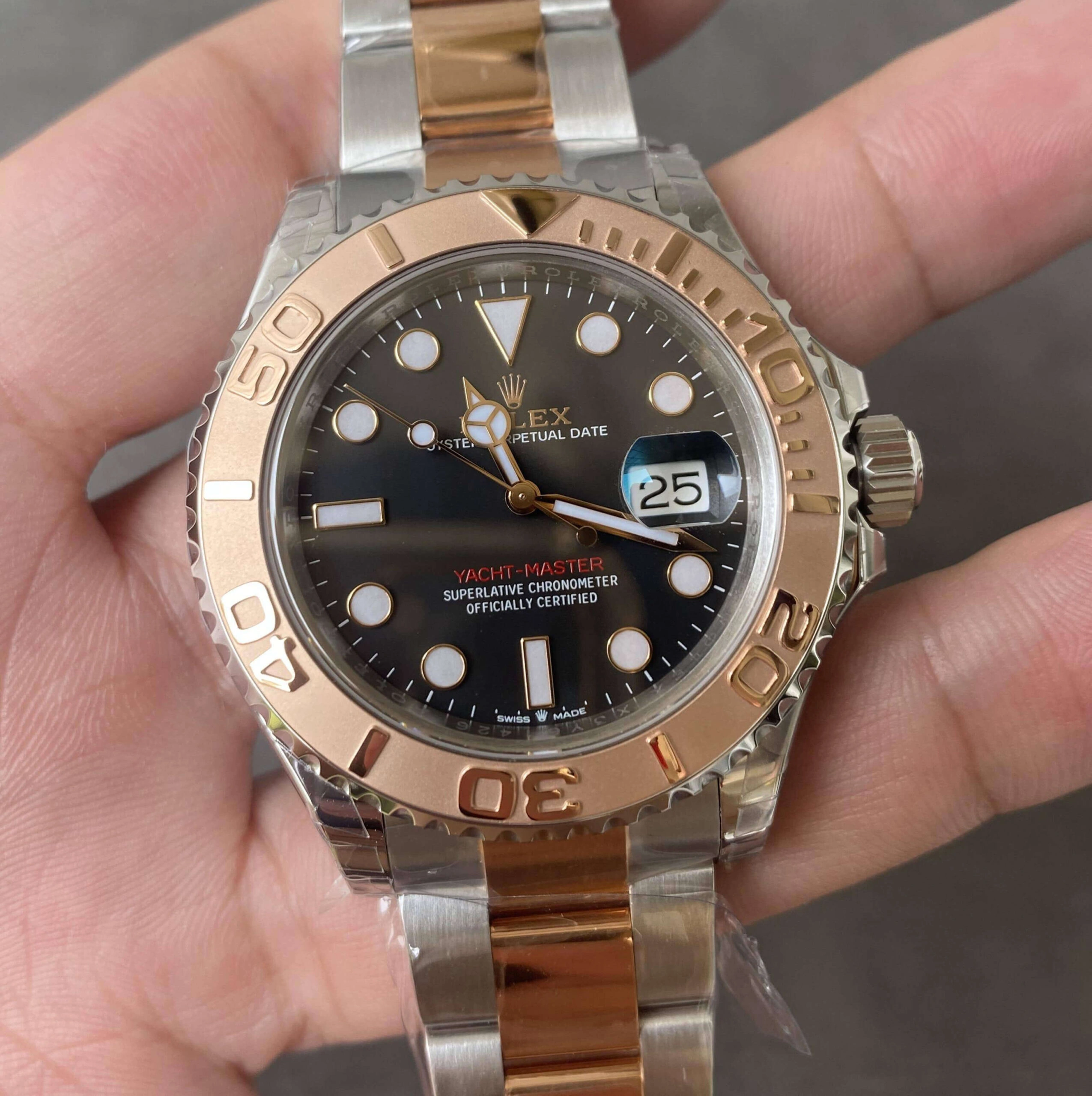 Rolex Yacht Master M126621-0002 VS Factory 1:1 Best Edition Replica Watch Black Dial