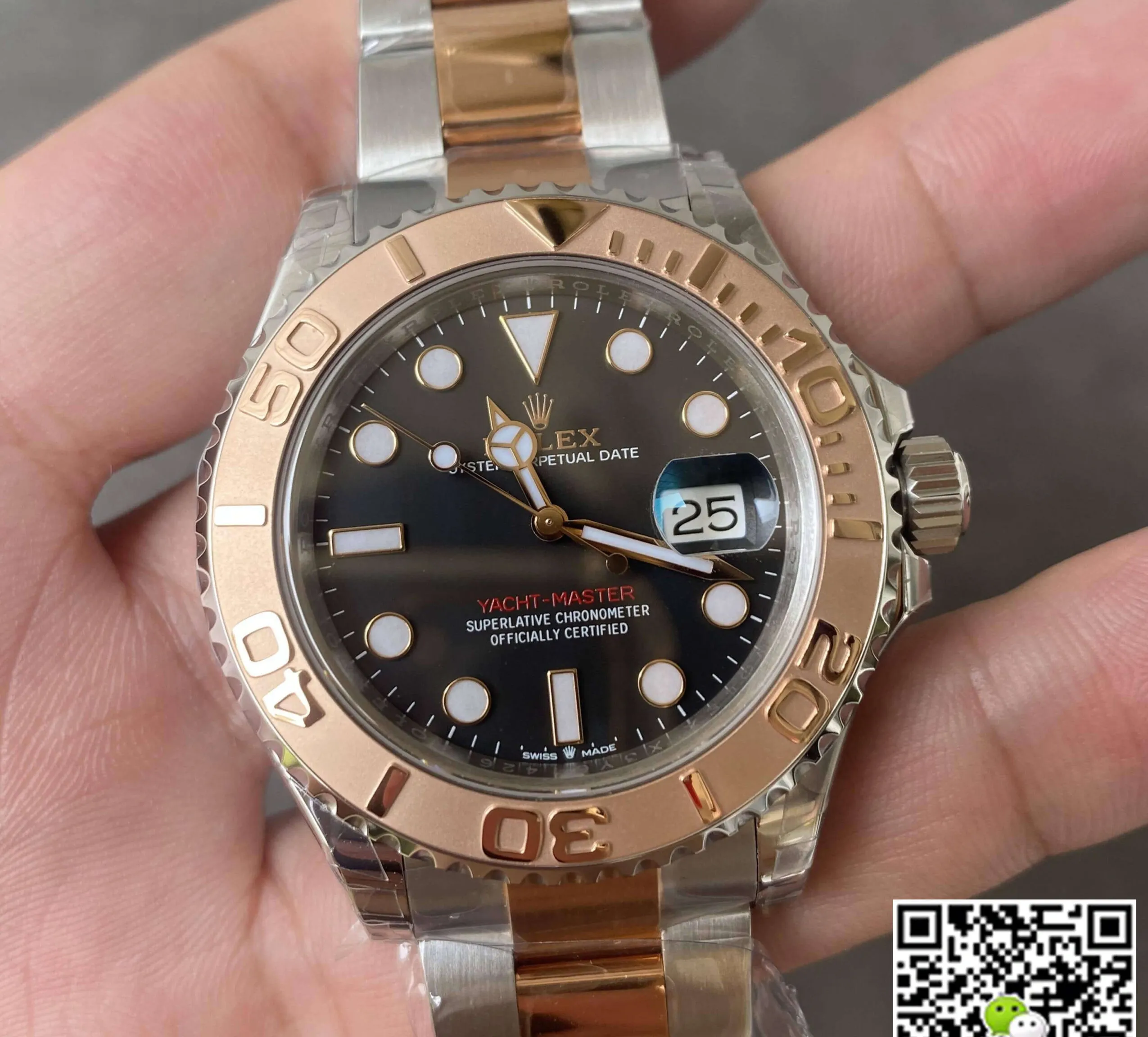 Rolex Yacht Master M126621-0002 VS Factory 1:1 Best Edition Replica Watch Black Dial