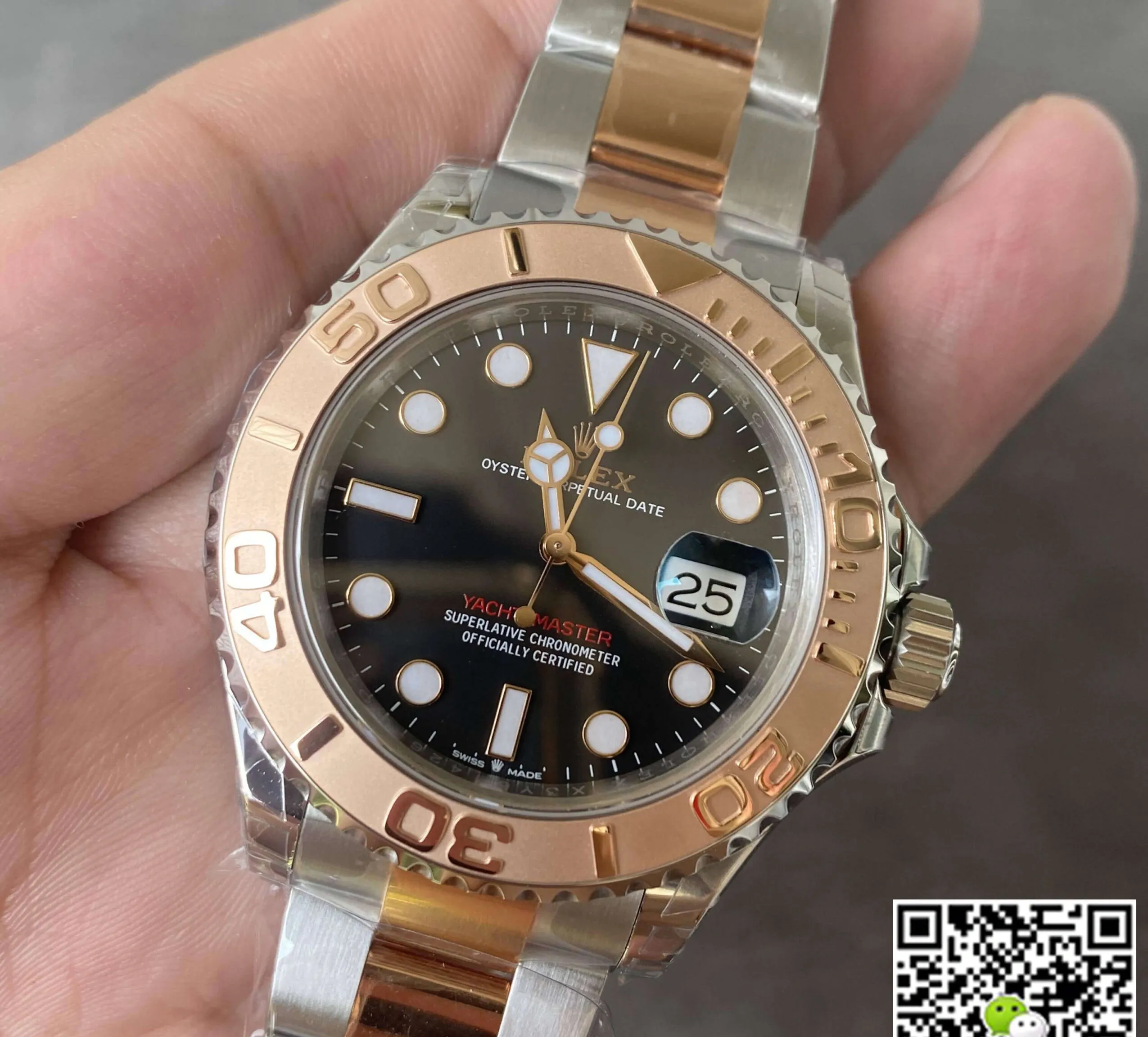 Rolex Yacht Master M126621-0002 VS Factory 1:1 Best Edition Replica Watch Black Dial