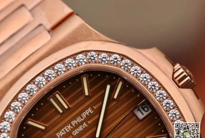Patek Philippe Nautilus 5711 PF factory V2 Men Watches 1:1 Best Edition Replica Watch Swiss ETA324 Rose gold dial