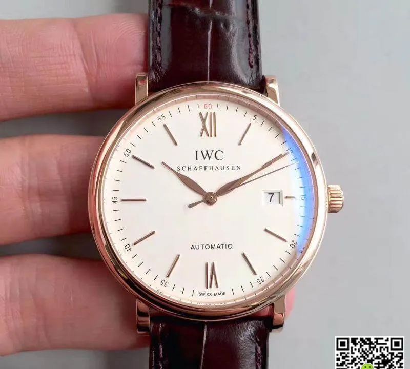 IWC Portofino IW356504 MKS Facroty 1:1 Best Edition Replica Watch Swiss ETA2892 White Dial
