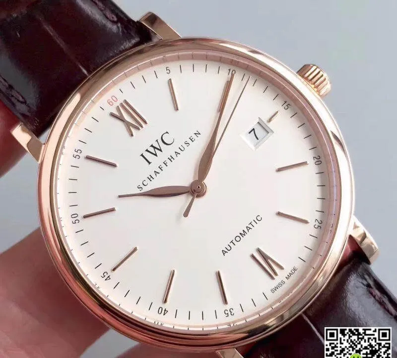 IWC Portofino IW356504 MKS Facroty 1:1 Best Edition Replica Watch Swiss ETA2892 White Dial