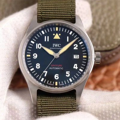 IWC Pilot Spitfire IW326801 MKS Factory 1:1 Best Edition Replica Watch Black Dial Swiss ETA9015